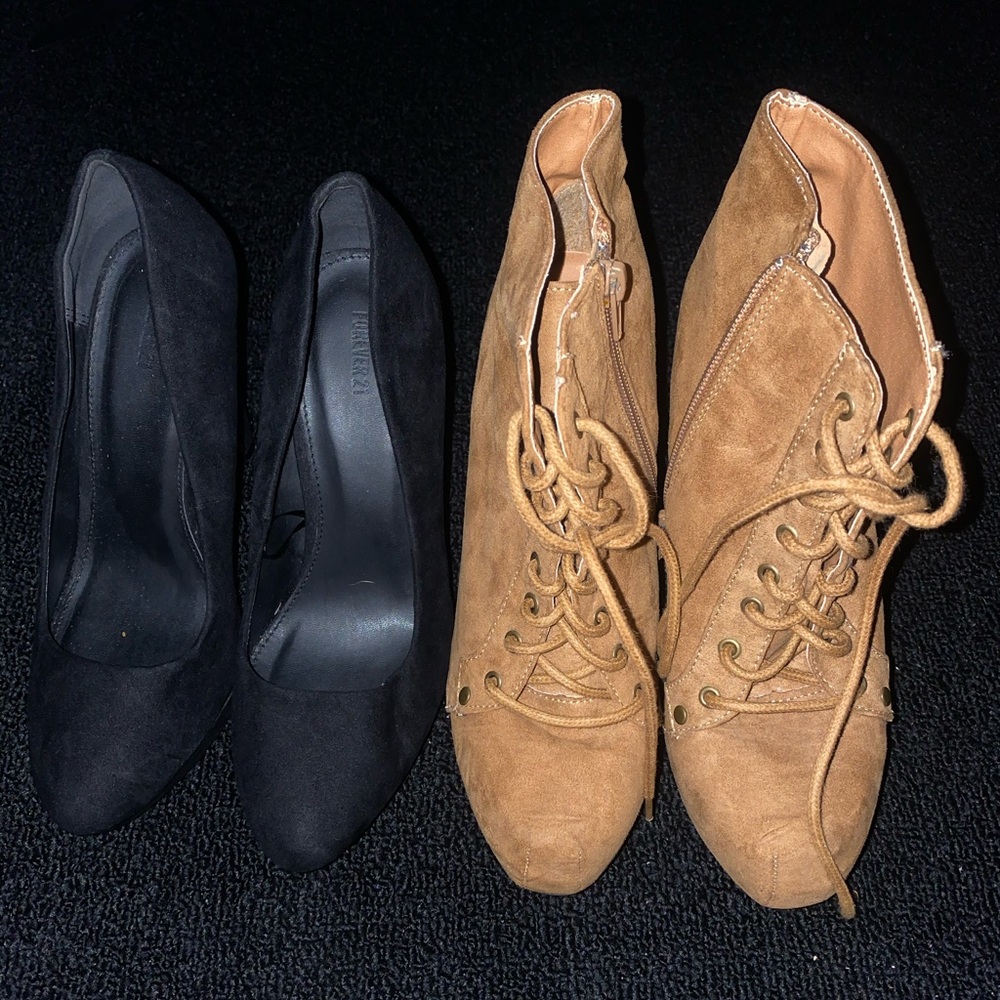 Forever 21/ Charlotte Rousse Heels